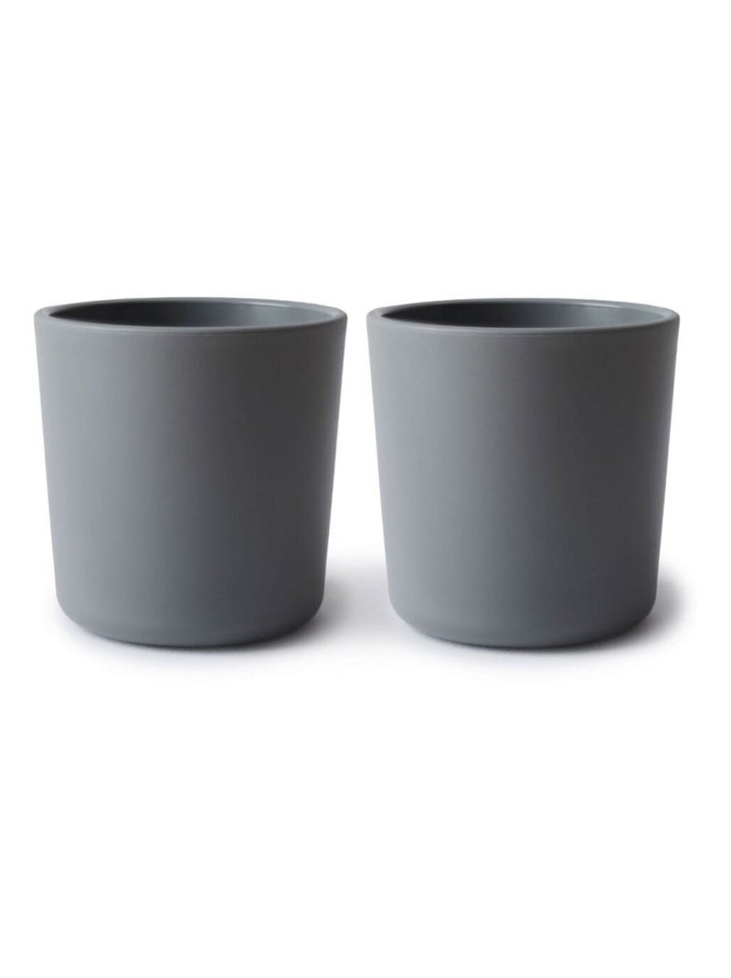 Lot de 2 gobelets enfant Gris - Kiabi