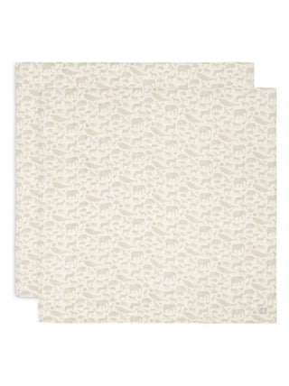 Lot de 2 grands langes gaze de coton