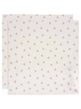 Lot de 2 grands langes gaze de coton Nostalgic Ride