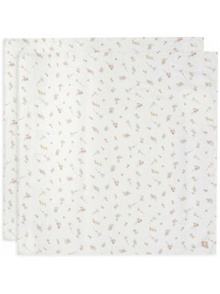 Lot de 2 grands langes gaze de coton Riverside