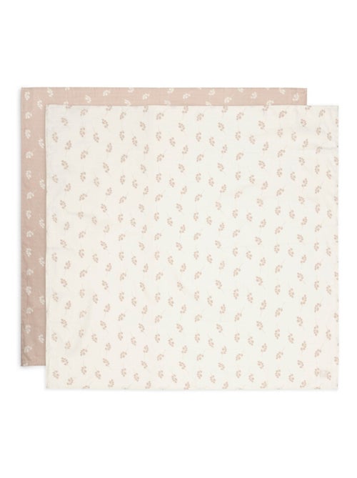 Lot de 2 grands langes gaze de coton Twig - Kiabi