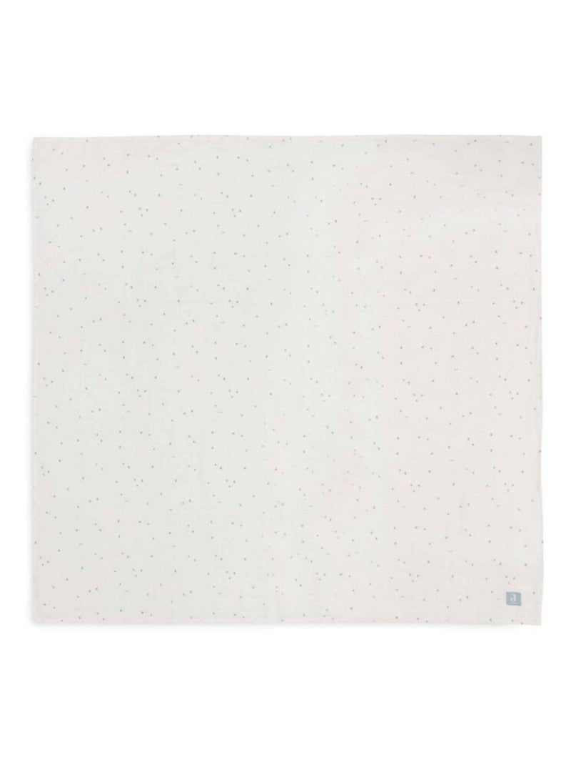 Lot de 2 grands langes gaze de coton Twinkling Jollein Vert - Kiabi