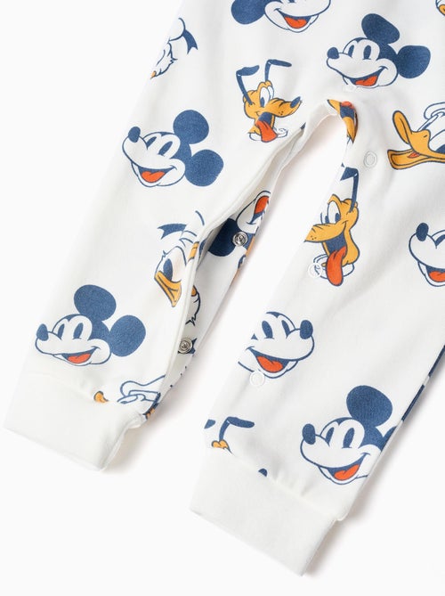 Lot de 2 Grenouillères en Coton Mickey - Kiabi