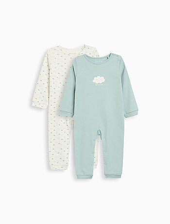Lot de 2 grenouillères pour bébé MO Fashion