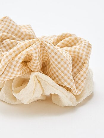 Lot de 2 gros chouchous