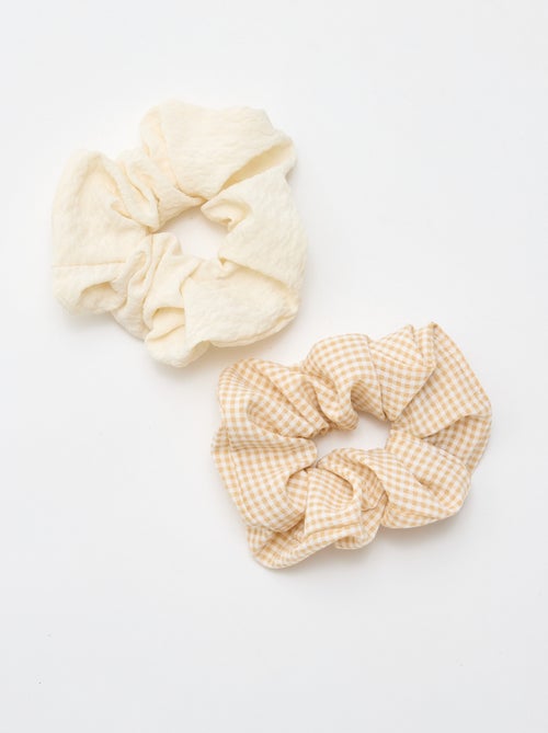 Lot de 2 gros chouchous - Kiabi