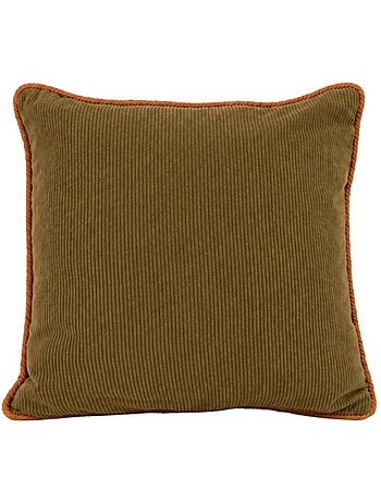 Lot de 2 housses de coussin 40x40cm en velours