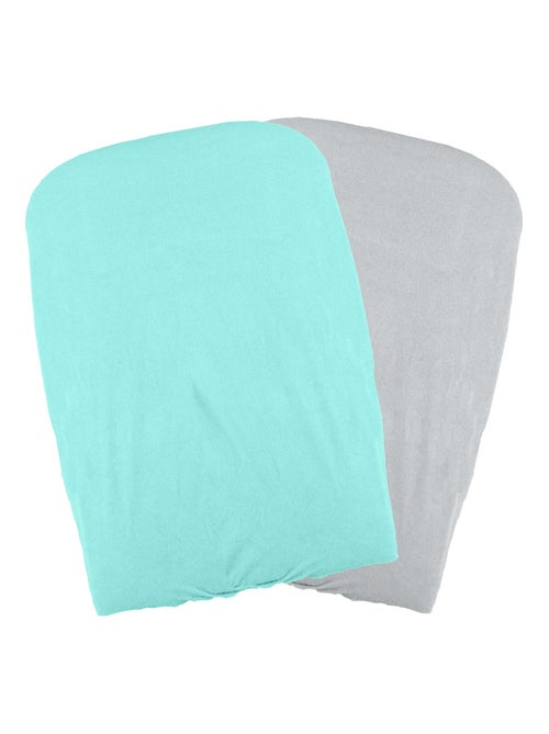 Lot de 2 housses de matelas à langer - Kiabi Lot de 2 housses de matelas à langer - Kiabi