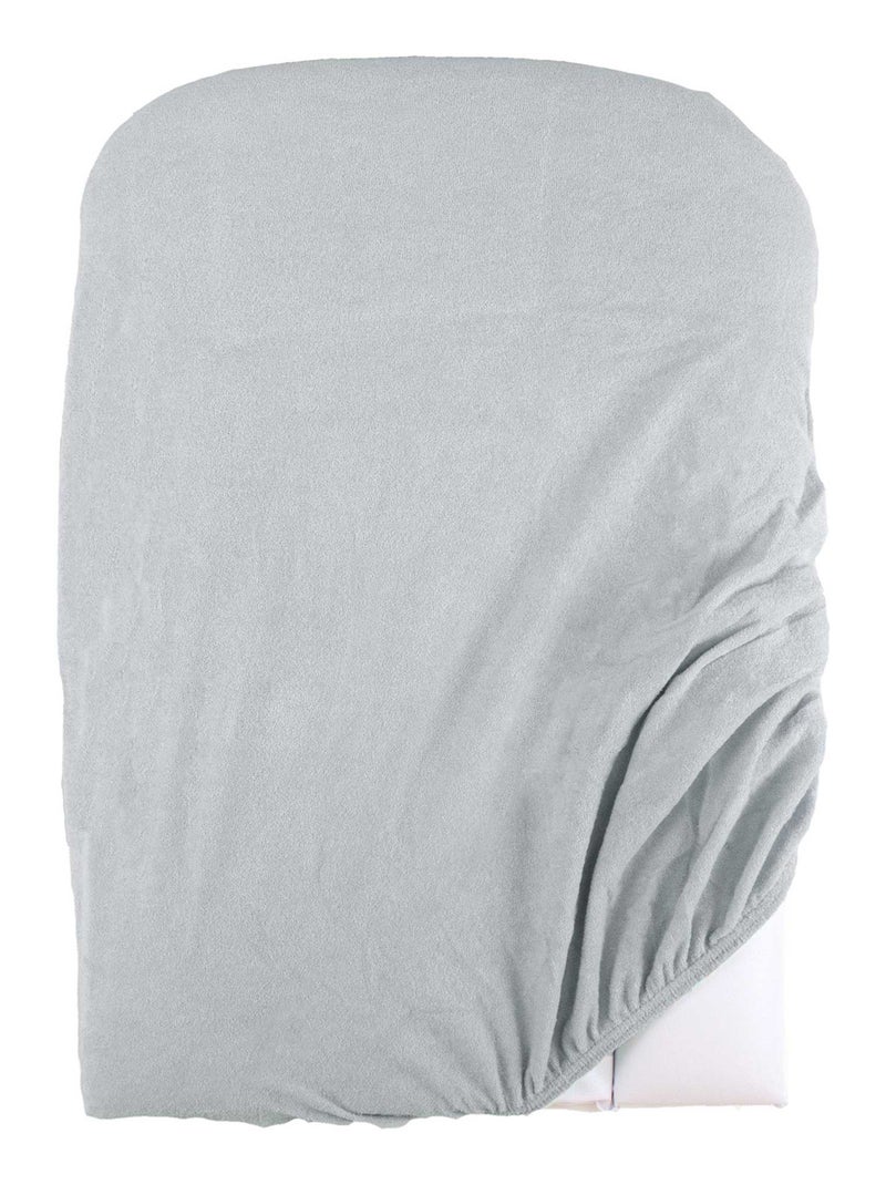 Lot de 2 housses de matelas à langer Gris - Kiabi