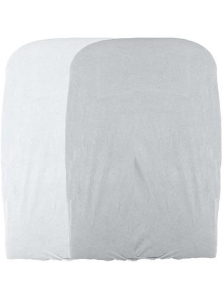 Lot de 2 housses de matelas à langer