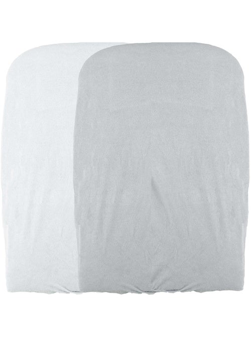Lot de 2 housses de matelas à langer - Kiabi
