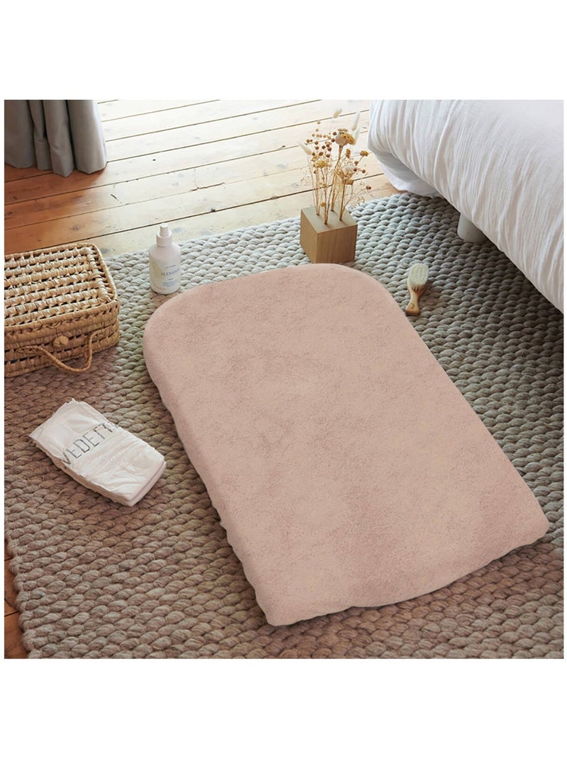 Lot de 2 housses de matelas à langer noisette Marron noisette - Kiabi