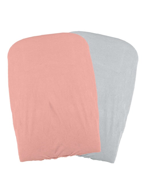 Lot de 2 housses de matelas à langer - Kiabi