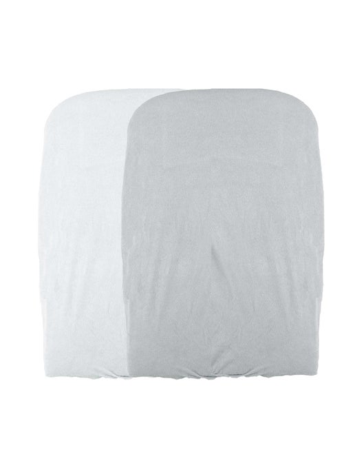 Lot de 2 housses de matelas à langer - Kiabi Lot de 2 housses de matelas à langer - Kiabi