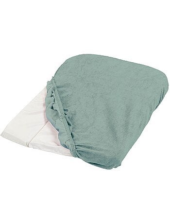 Lot de 2 housses de matelas ? langer noisette