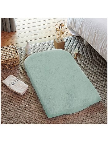 Lot de 2 housses de matelas ? langer noisette