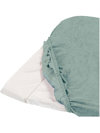 Lot de 2 housses de matelas ? langer noisette