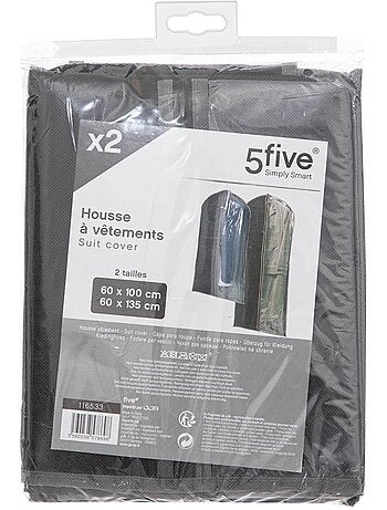 Lot de 2 housses de protection pour vêtements dressy