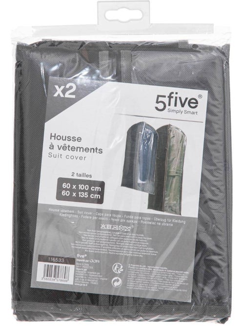 Lot de 2 housses de protection pour vêtements dressy - Kiabi