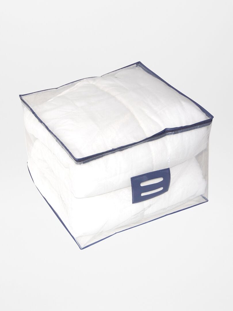 Lot de 2 housses de rangement Blanc - Kiabi