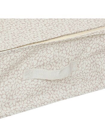 Lot de 2 housses de rangement en polyester florea