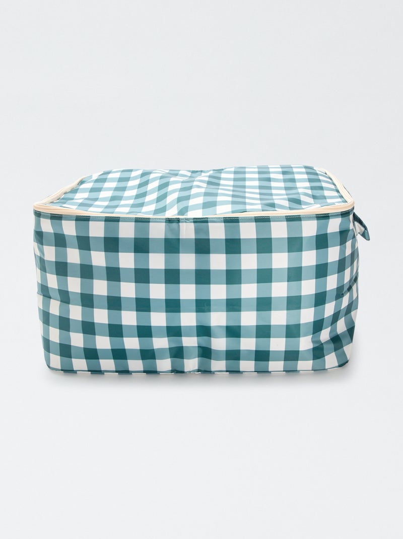 Lot de 2 housses de rangement vêtement 50x28x36 cm Kaki - Kiabi