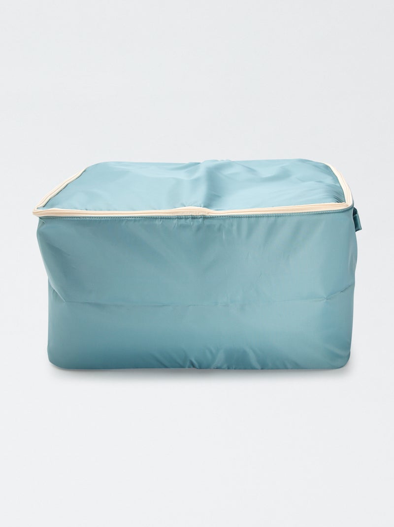 Lot de 2 housses de rangement vêtement 50x28x36 cm Kaki - Kiabi