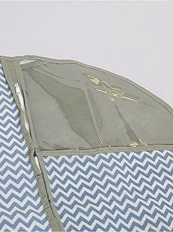 Lot de 2 housses de vêtement hauteur 120 cm - Kiabi