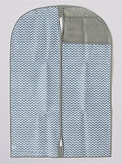 Lot de 2 housses de vêtement hauteur 90 cm - Kiabi