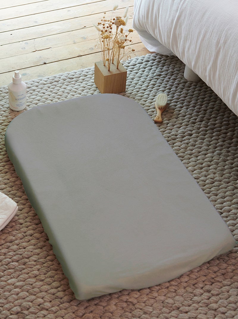 Lot de 2 housses pour matelas à langer Gris - Kiabi