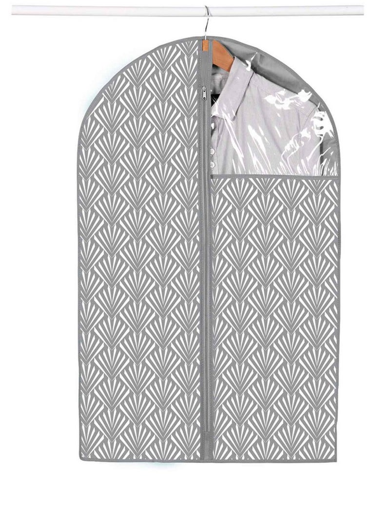 Lot de 2 housses pour vêtements Gris - Kiabi