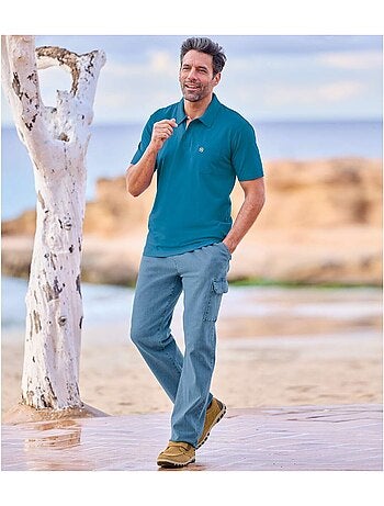 Lot de 2 Jeans Cargo TOP CONFORT - ATLAS FOR MEN