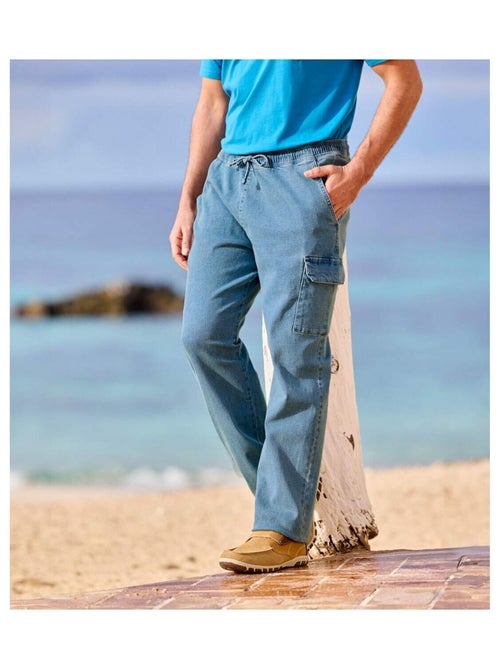 Lot de 2 Jeans Cargo TOP CONFORT  - ATLAS FOR MEN - Kiabi