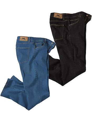 Lot de 2 jeans regular stretch - atlas for men