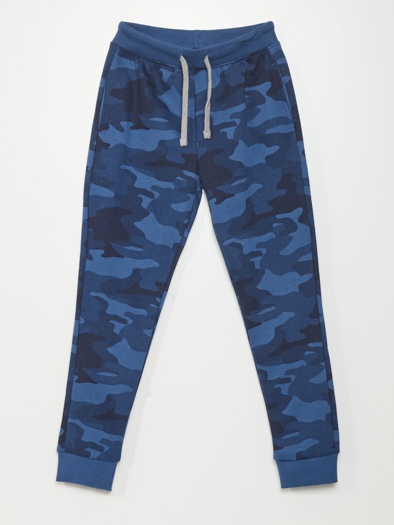 Pantalon sport jogging molleton coton Homme 2 poches gris / PRIX GIVRÉS —  Ethnic Blue