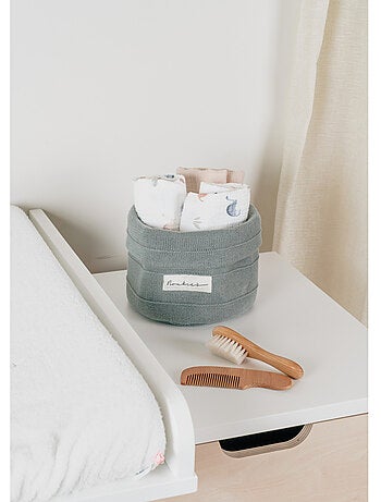 Lot de 2 langes 100*100cm, mousseline de coton bio noukie's