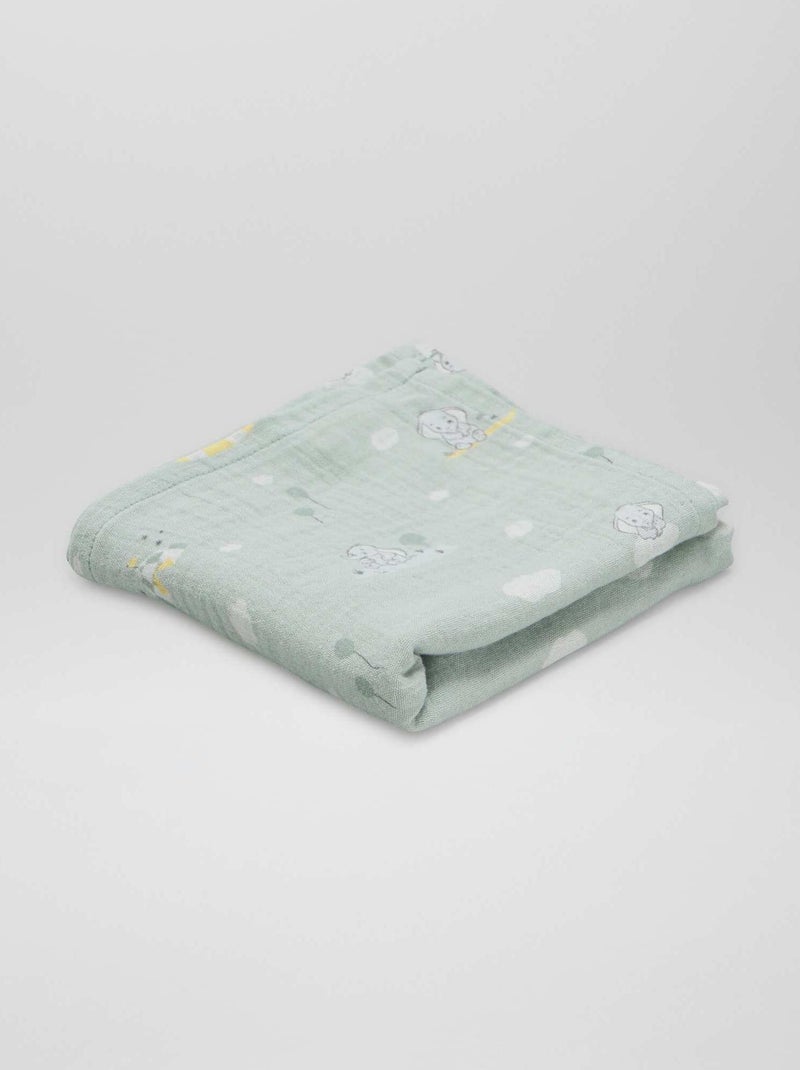 Lot de 2 langes 'Dumbo' 'Disney' Vert / Dumbo - Kiabi