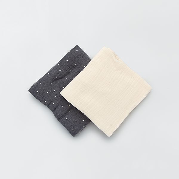 Lot De 2 Langes Eco Concus Bebe Fille Gris Kiabi 6 00