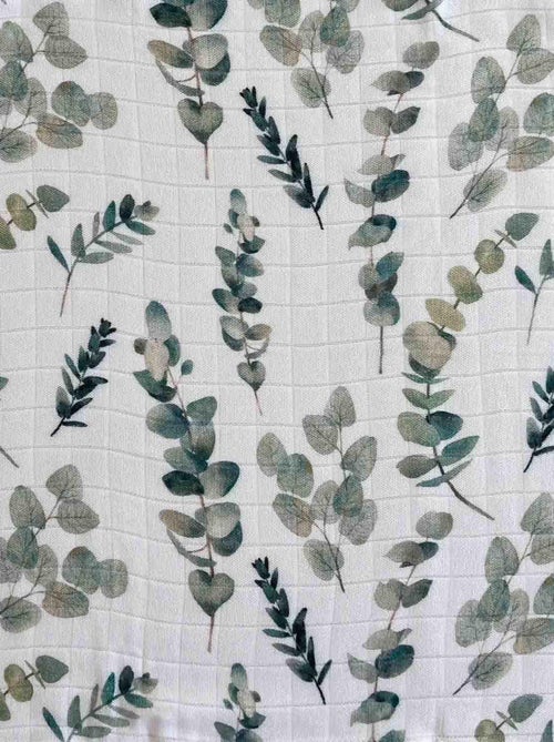 Lot de 2 langes en viscose de bambou, Eucalyptus SEVIRA KIDS - Kiabi