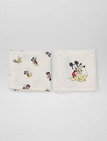 Lot de 2 langes 'Mickey' 'Disney'