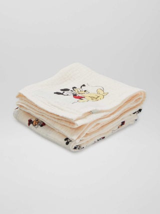 Lot de 2 langes 'Mickey' 'Disney'