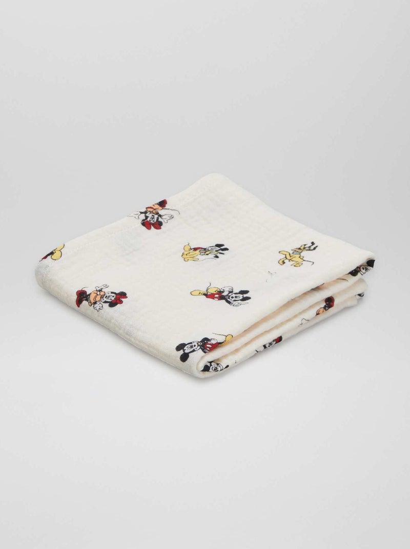 Lot de 2 langes 'Mickey' 'Disney' Beige / Mickey - Kiabi