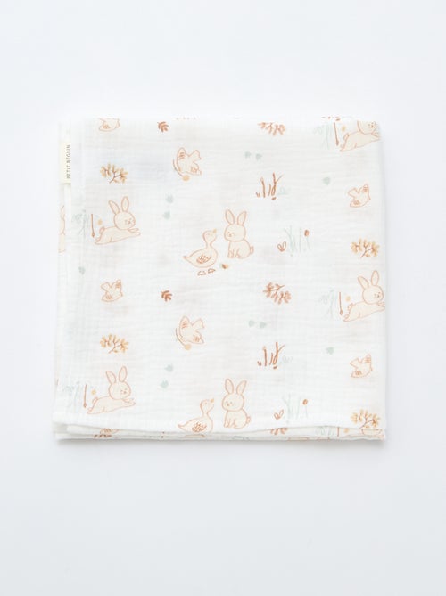 Lot de 2 langes 'Petit Béguin' - Kiabi