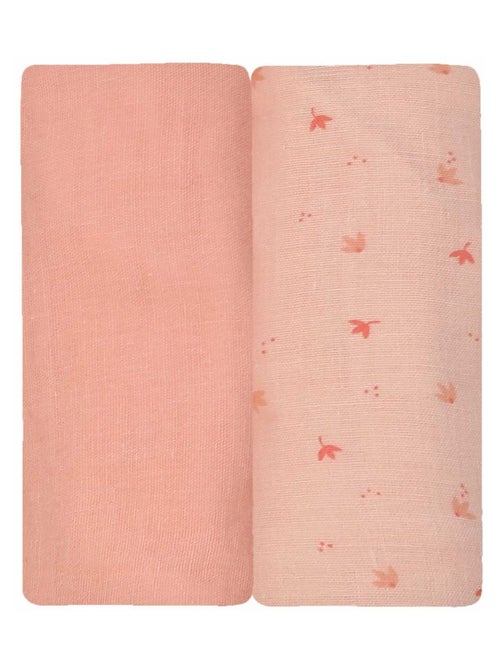 Lot de 2 langes - Kiabi