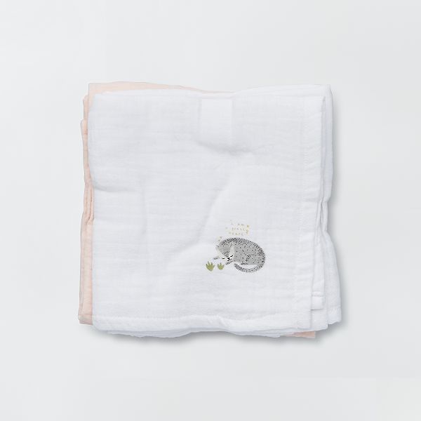 Lot De 2 Langes Bebe Garcon Ecru Vert Kiabi 6 00