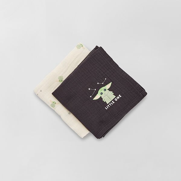 Lot De 2 Langes Star Wars Bebe Garcon Blanc Noir Kiabi 8 00