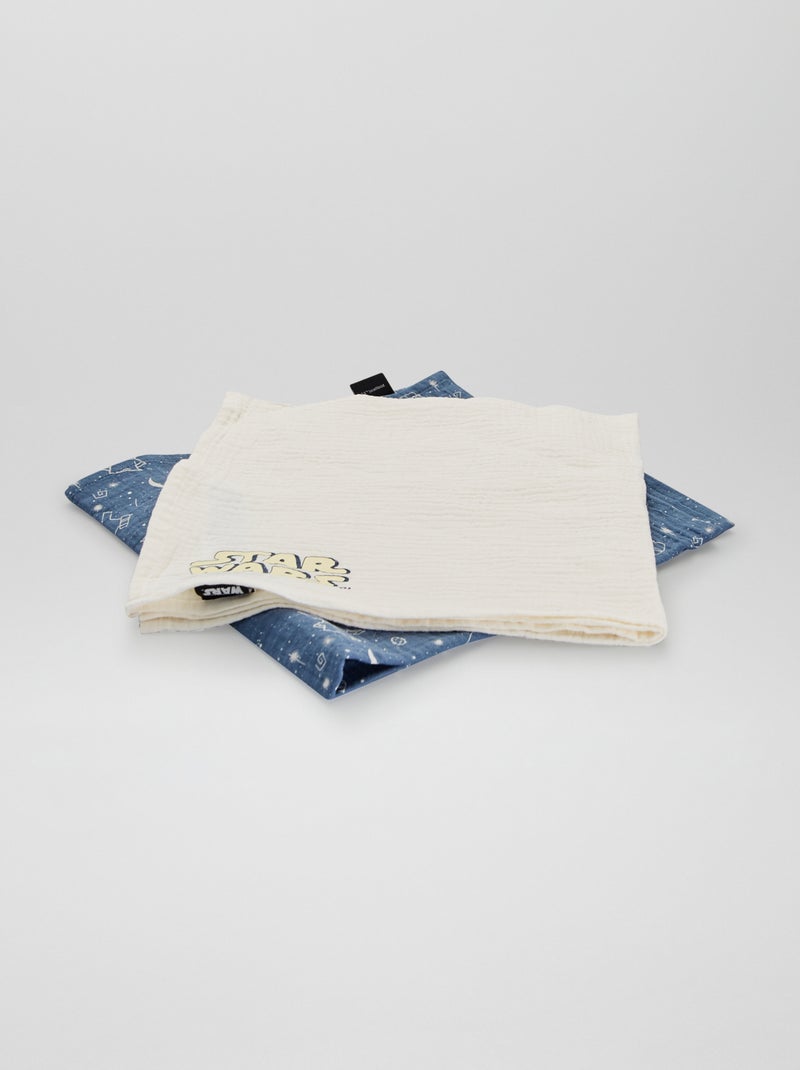 Lot de 2 langes 'Star Wars' Bleu - Kiabi