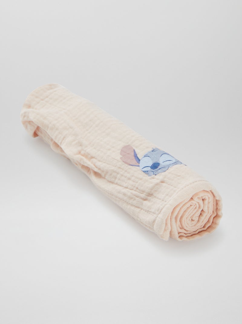 Lot de 2 langes 'Stitch' de 'Disney' - 2 pièces ROSE - Kiabi