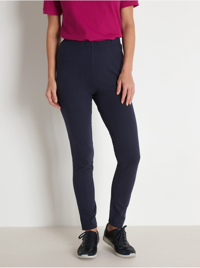 Lot de 2 leggings - DAXON Blanc/Marine - Kiabi