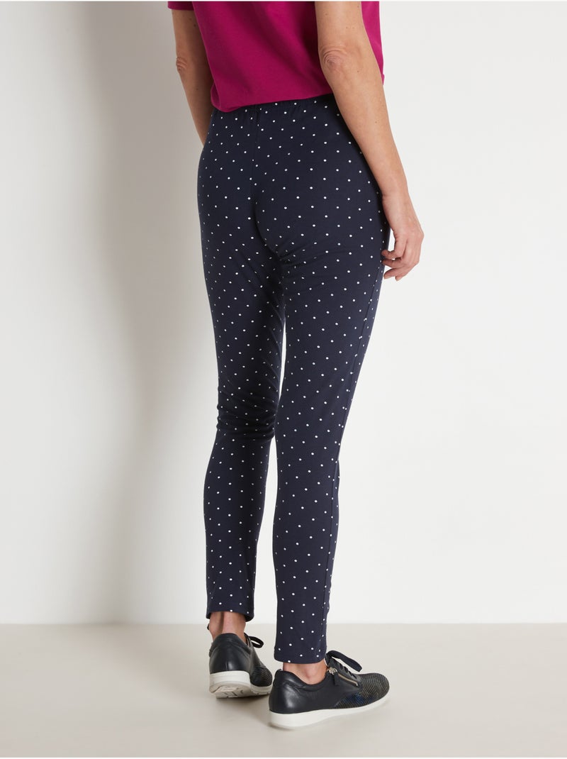 Lot de 2 leggings - DAXON Blanc/Marine - Kiabi